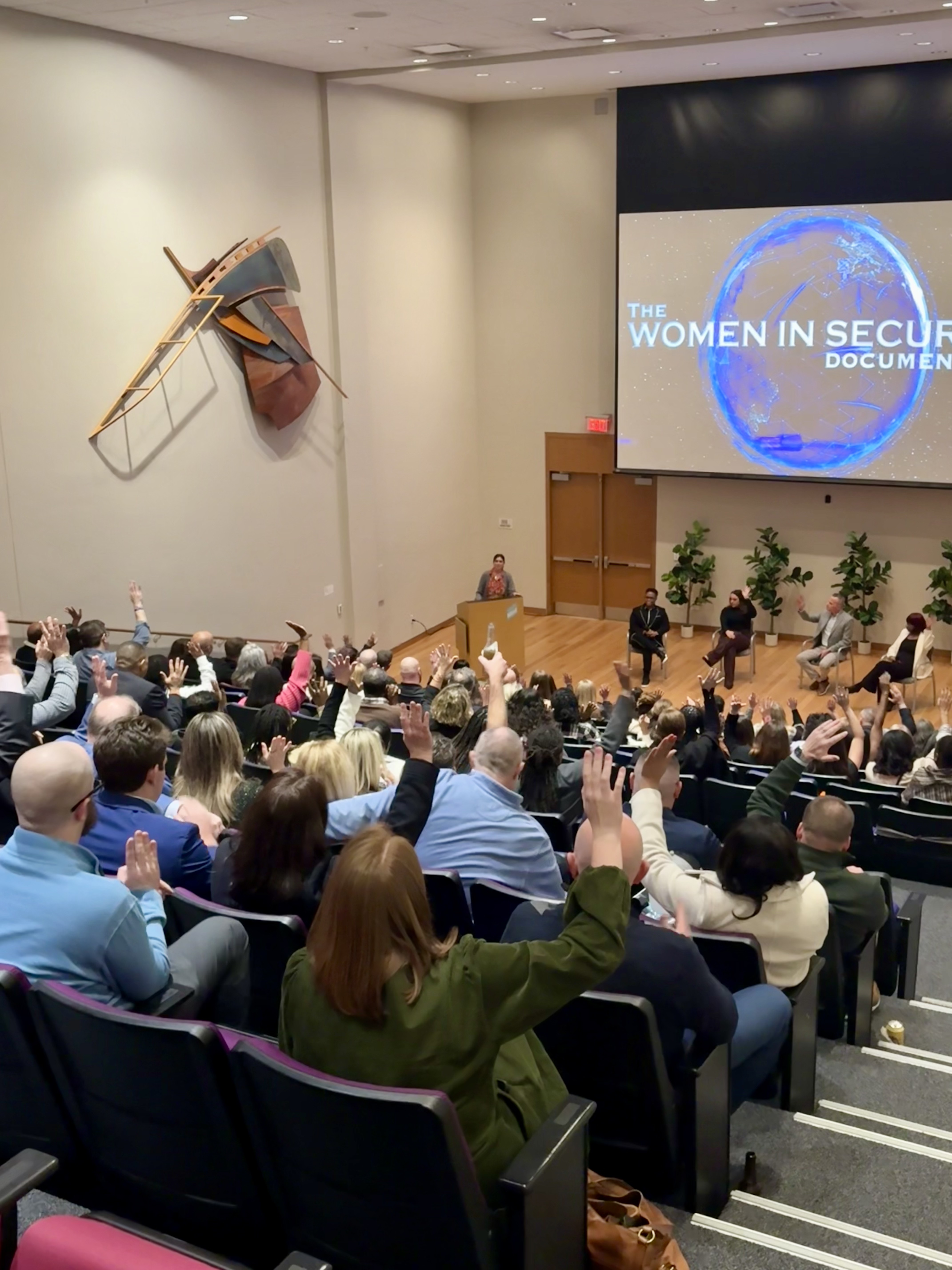 The panel discussion after the Charlotte screening
